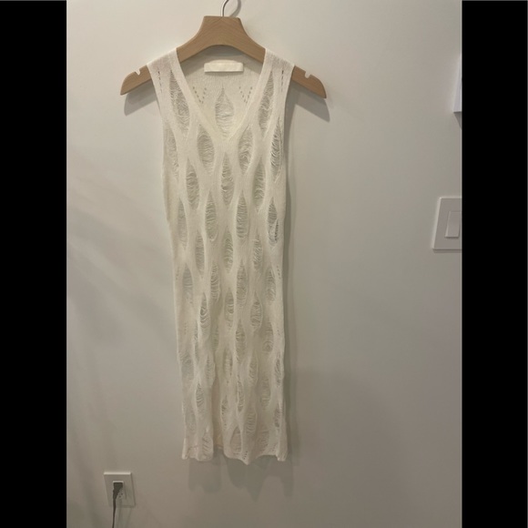 2022 spring Dion Lee NET DISTRESSED MINI Dress - Picture 16 of 16